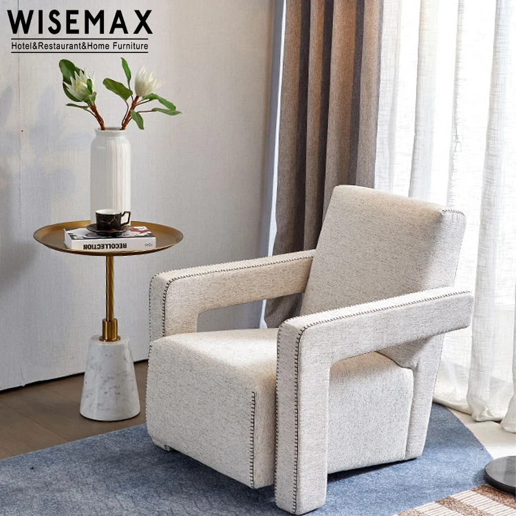 WISEMAX FURNITURE luxury small round marble base bed side table modern gold stainless steel top natural marble coffee tea table