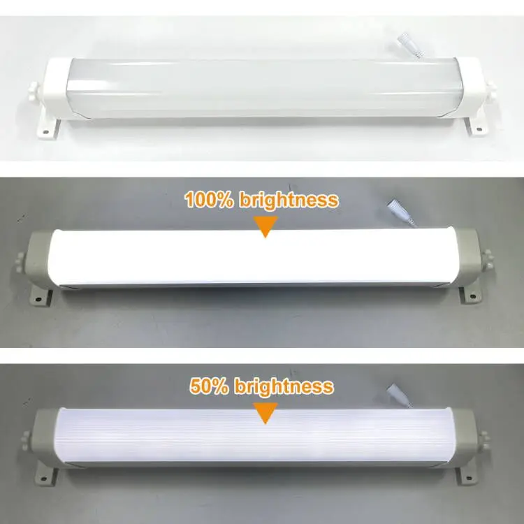 Eshine Solar Tri-proof Lamp with Remote Control Outdoor Lighting Energy Saving Ip65 30w LED Linear Head Light Tube