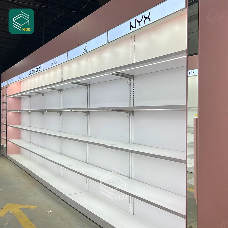 Салон красоты на заказ дизайн парикмахерский стеллаж витрина розничная продажа мебели для магазинов косметических товаров