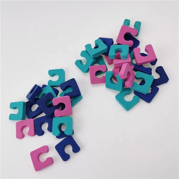 Factory Direct Sales Eva Toe Separators Eva Pedicure Gel Toe Separator For Nail Polish Each Finger Separate