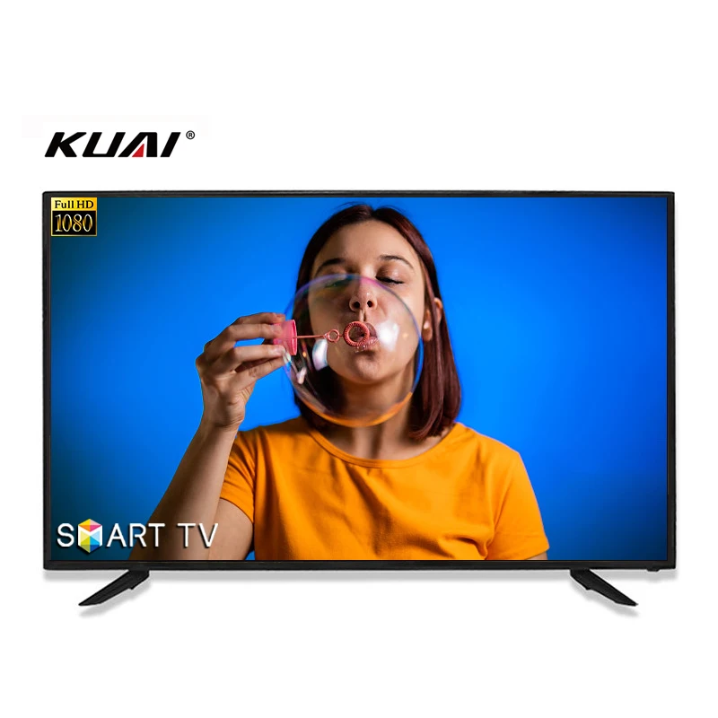 Customized 32 40 50 55 65 Inch Led Tv Full HD UHD 2K 4K Smart TV DLED TV Smart Television