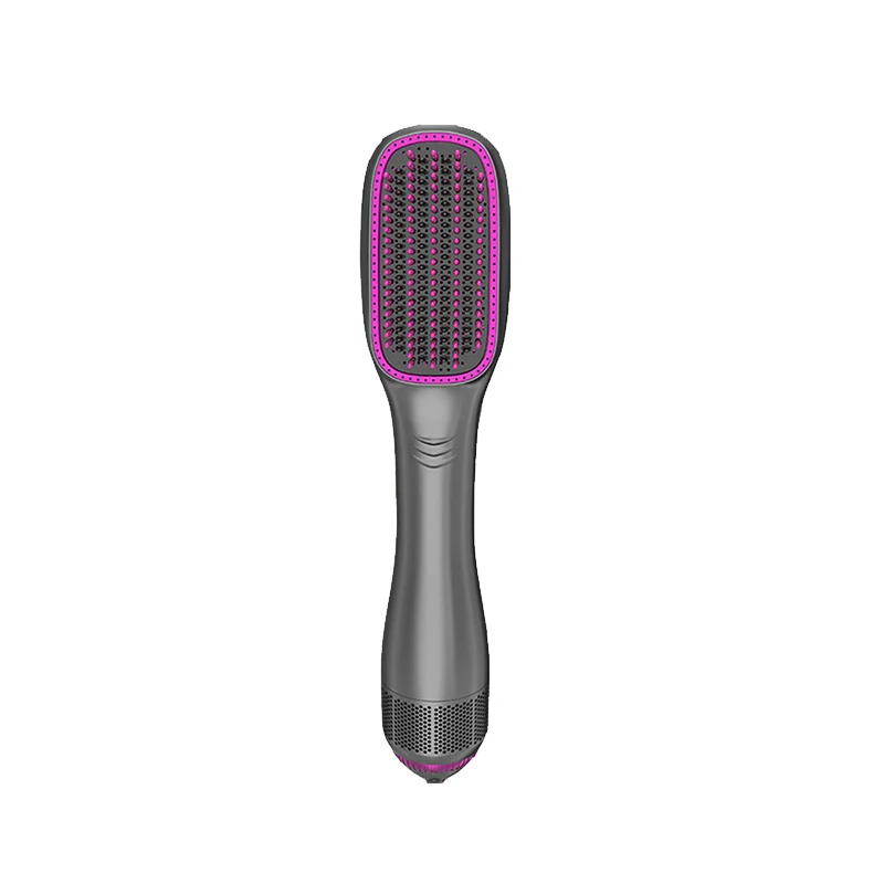 one step hot air brush hair dryer hair straightener comb custom hot comb iron hair straightening
