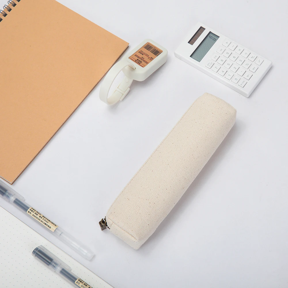 Пенал в стиле ретро для мужчин и женщин, Холщовый маленький чехол для учеников младшей и старшей школы, Подарочная сумка для канцелярских принадлежностей
