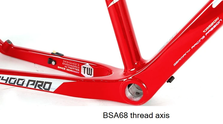 popular carbon fiber 24' children MTB frame super light frame for girls and ladies BMX frame