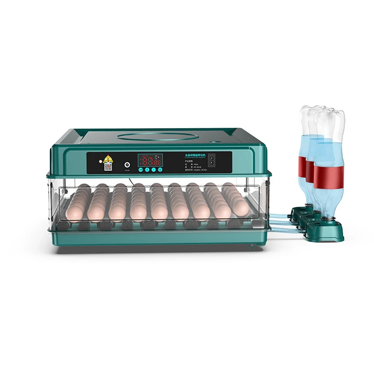 Poultry duck goose quail pigeon bird egg incubator cheap price fully automatic 130 eggs capacity