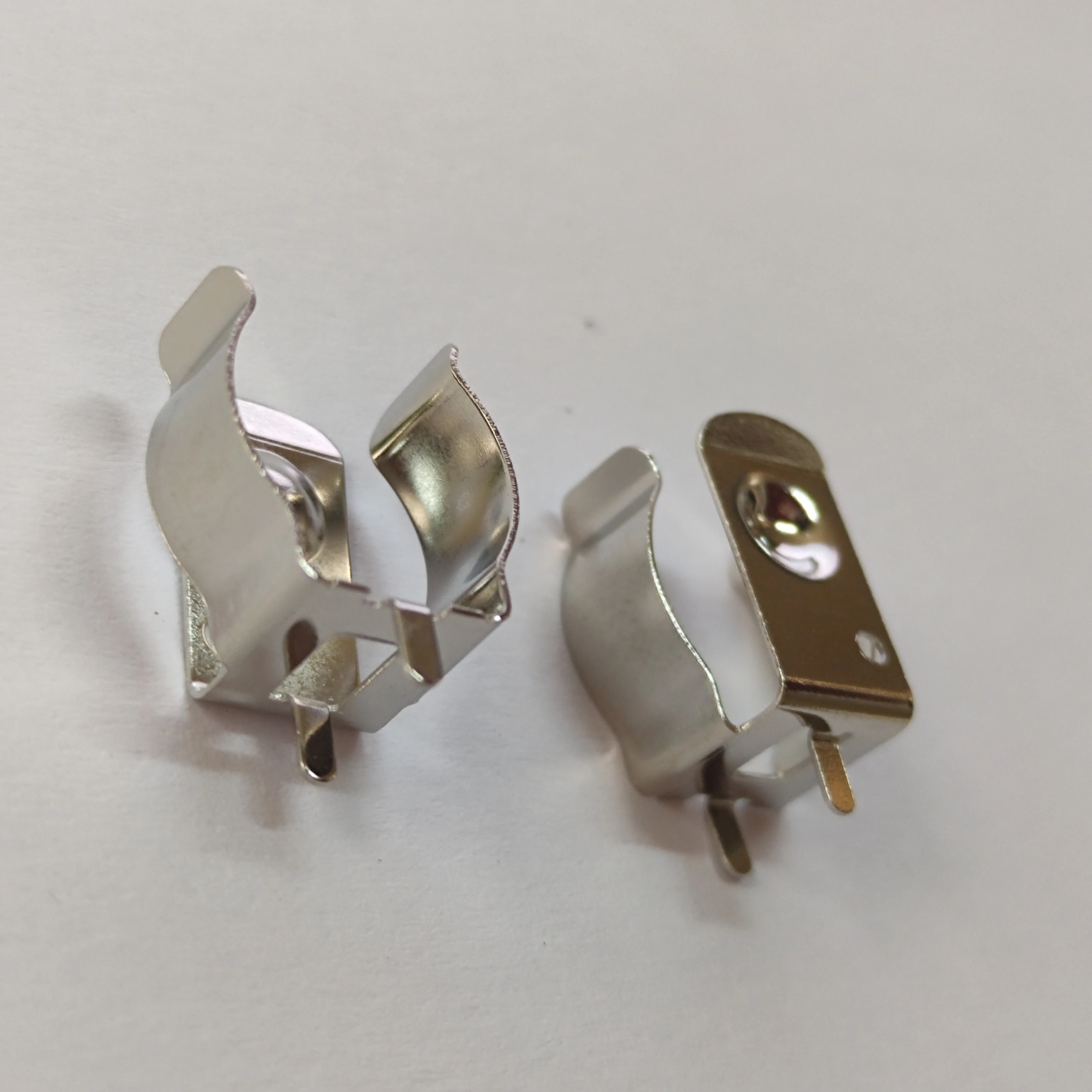 Custom Service Metal Battery Clip AA Keystone Replacement PCB AAA Battery Holder 18650 Battery Contacts