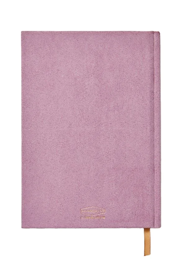 Custom Logo Cloth Notebook Hardcover Metallic Suede Cloth Journal Collection
