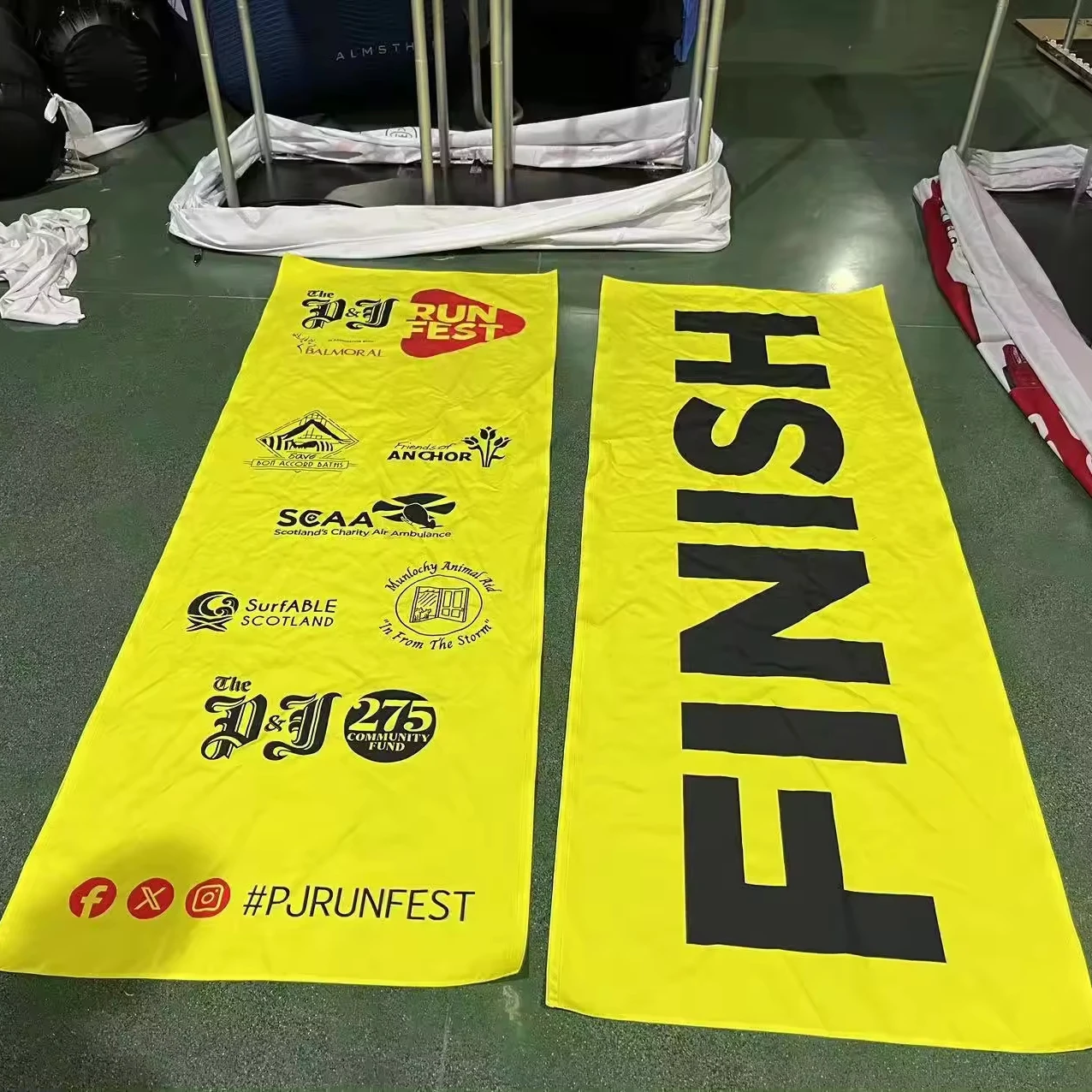 Waterproof 2M Oxford Banner for Outdoor Sport and Promotional Event Inflatable Arch Trade Show Equipment