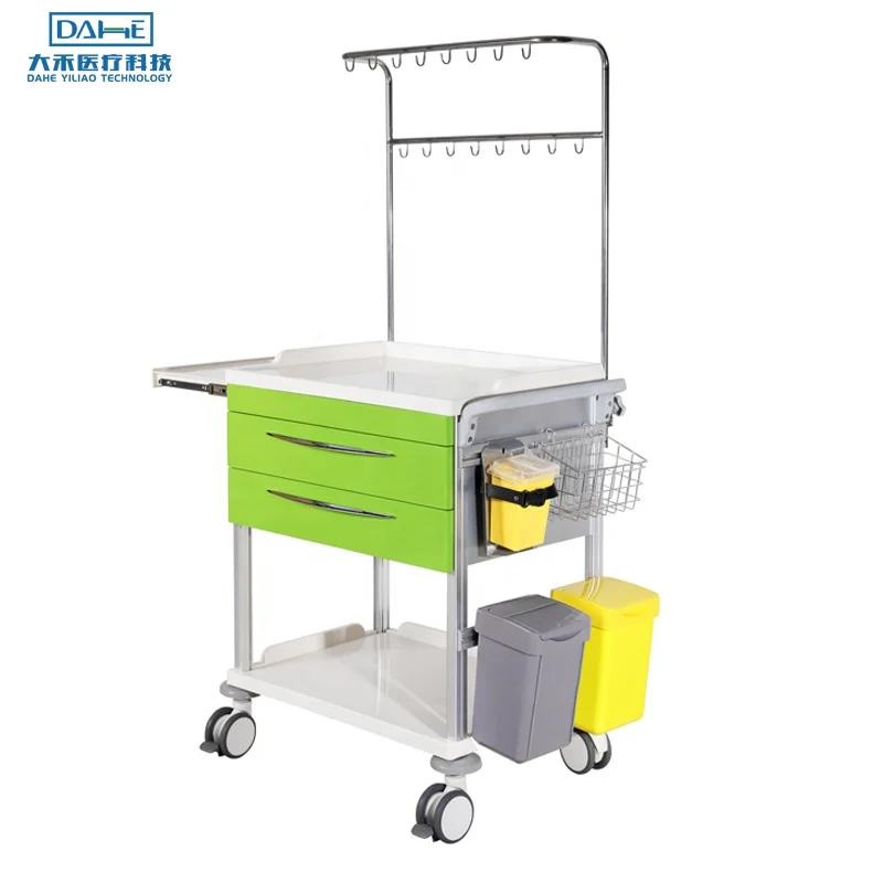 
Hospital Infusion Cartl ABS infusion trolley cart price 