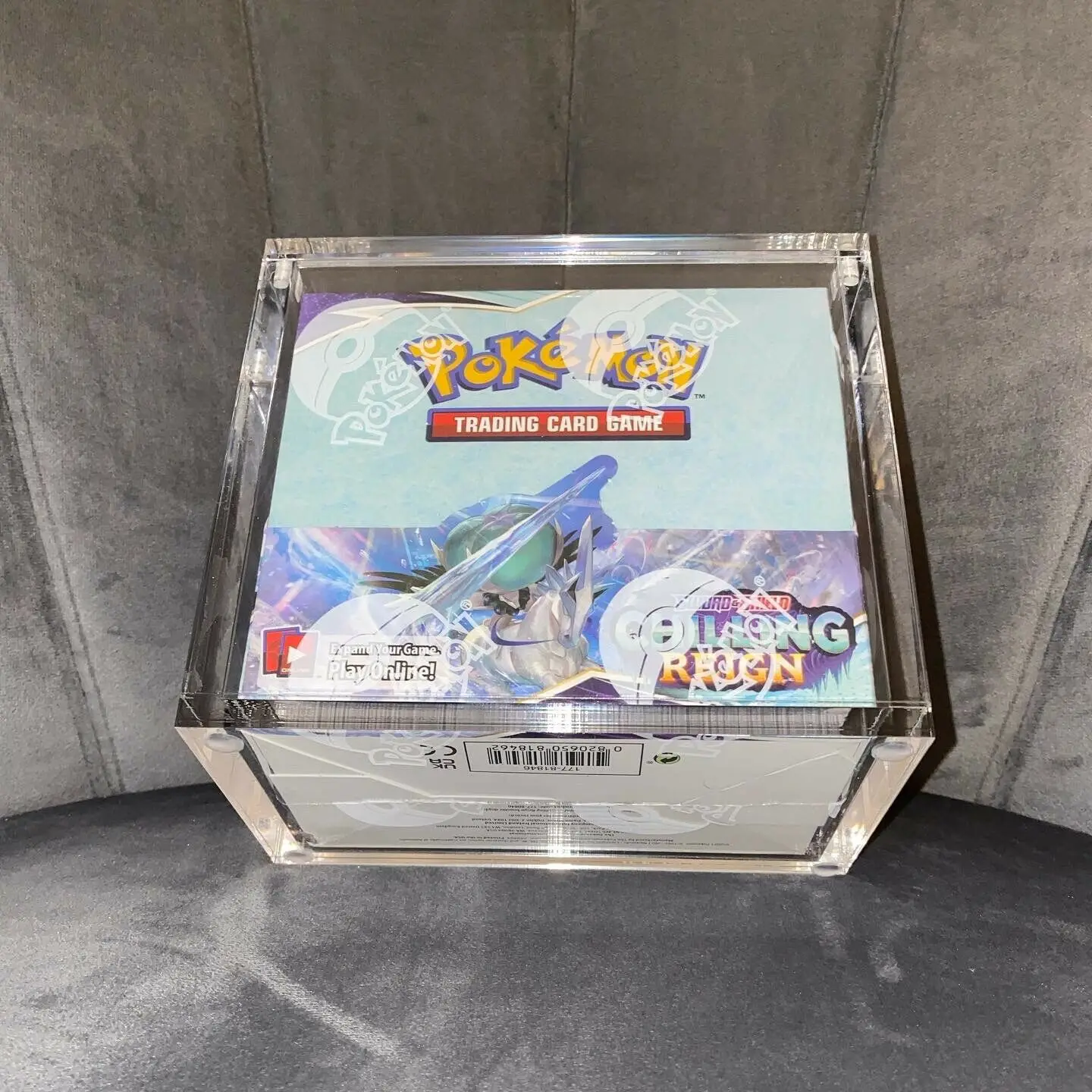 Premium Acrylic Pokemon Booster Box Protective Display Case Fits All