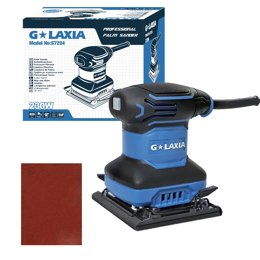 Недорогой электрический шлифовальный станок для ладони Galaxia 220 В с 14000OPM