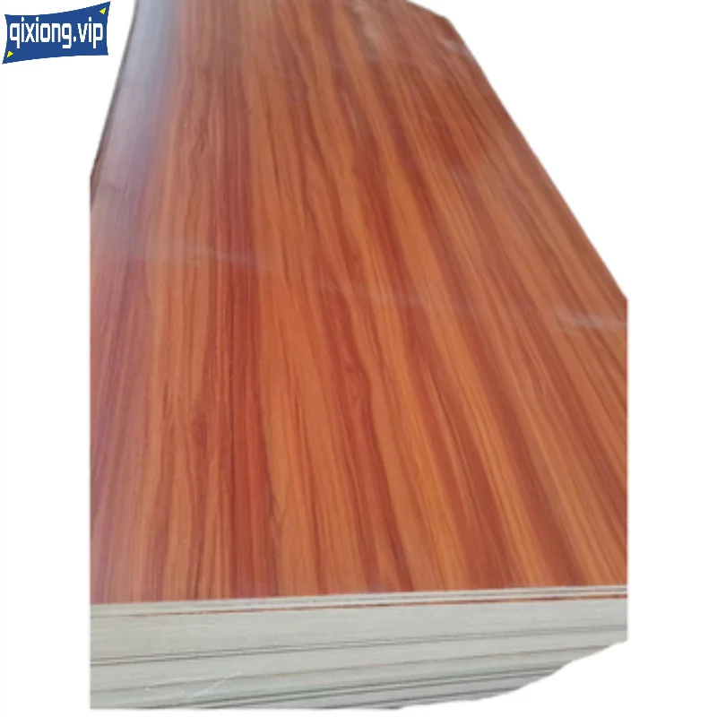 High quality furniture special wood grain natural wood leather melamine plywood
