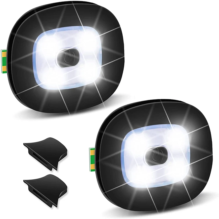 USB Rechargeable Light for LED Knit Beanie Hat Replaceable Headlamp