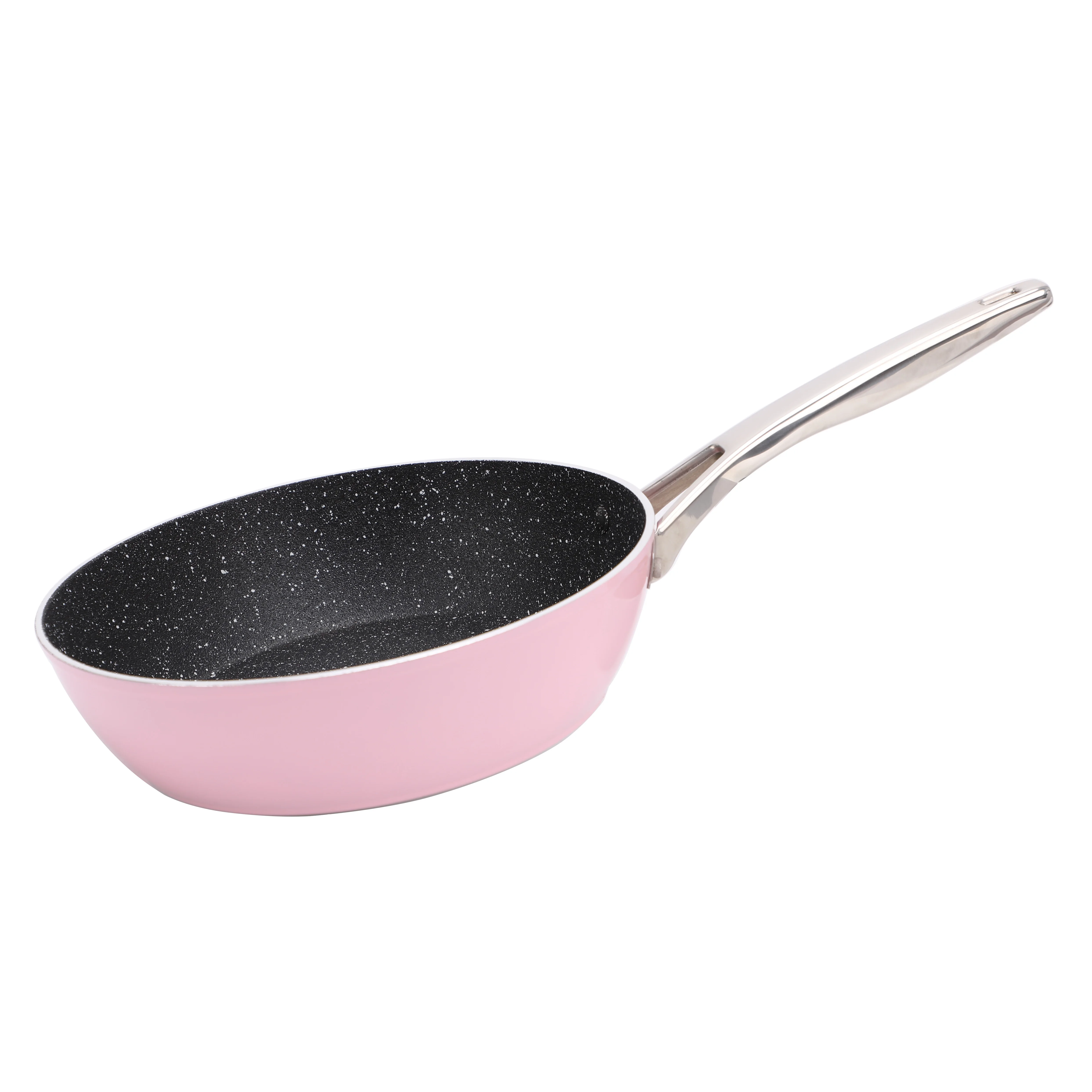 2024 NEW DESIGN 26cm Deep Fry Pan 10inch forged aluminium Saute Pan non stick coating fry pan