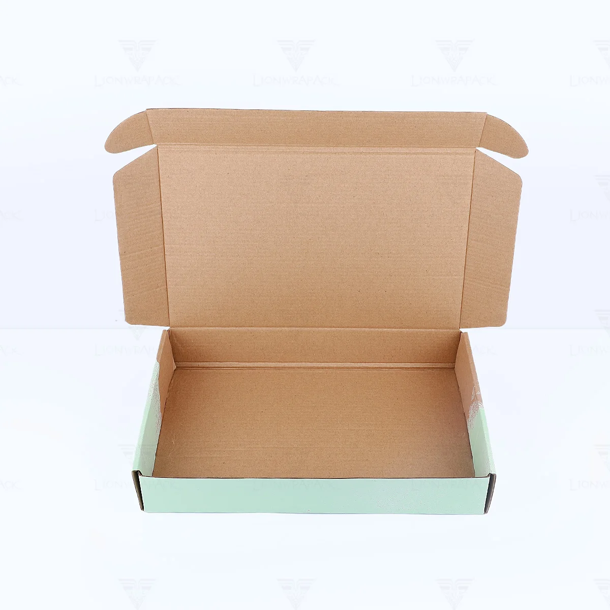 Custom Logo Cartons Cardboard Shipping Mailer Box Green Cosmetic Set Cosmetics Mailing Skin Care Corrugated Packaging Boxes