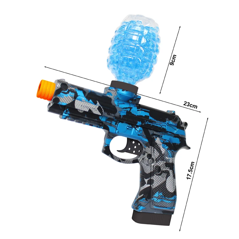2024 New Full Auto Splatter Ball Blasters With 5000 Water Beads Ak Ejection Shooting Gun Toys Electric Gel Ball Blaster Gun