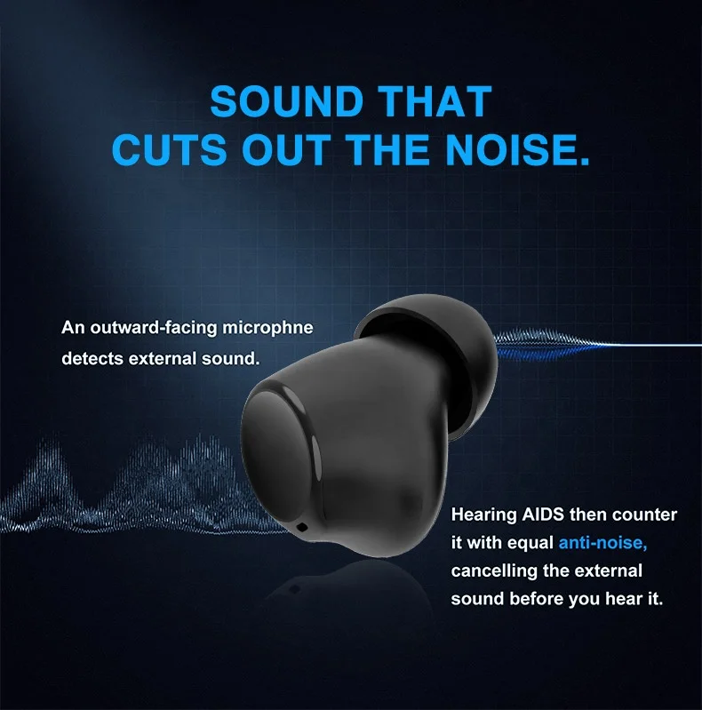 Voraiya G102 Mini Health Device Smart Amplifier Factory Price Rechargeable Digital Hearing Aid