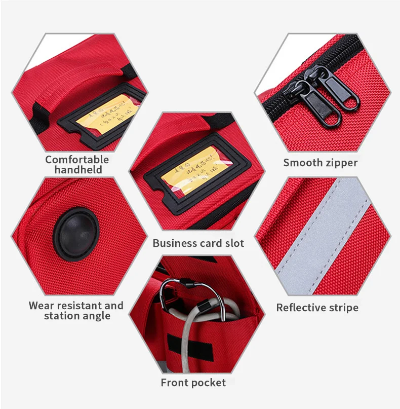 Full Emergency Kit for Ambulance Trauma First Aid Kit with Emergency Medical Supplies Shoulder Bags