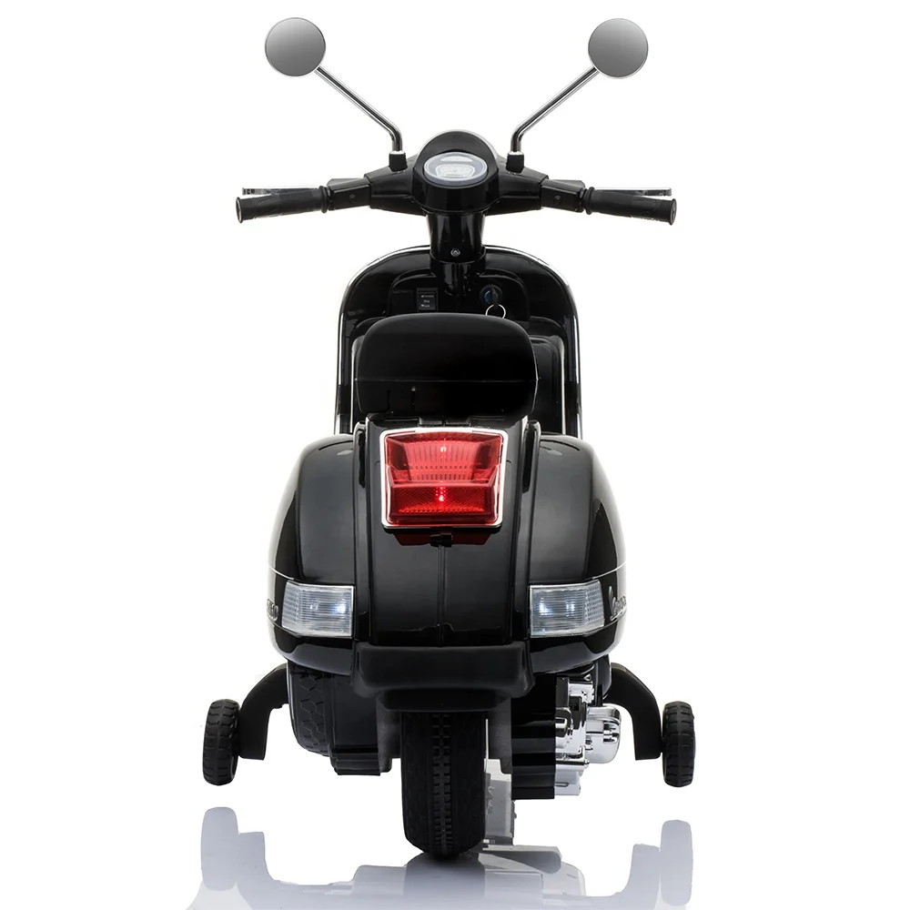 girls rechargeable motorcycle toys cars for children Vespa licensed motorcycles for kids 5 years old
