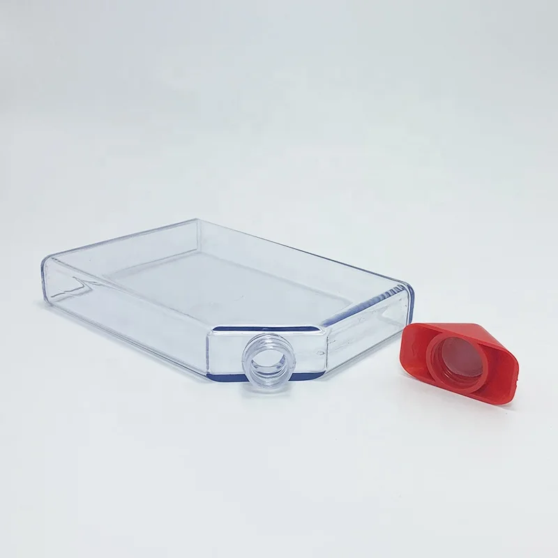 380ml, 450ml custom BPA free drinking flat water bottle