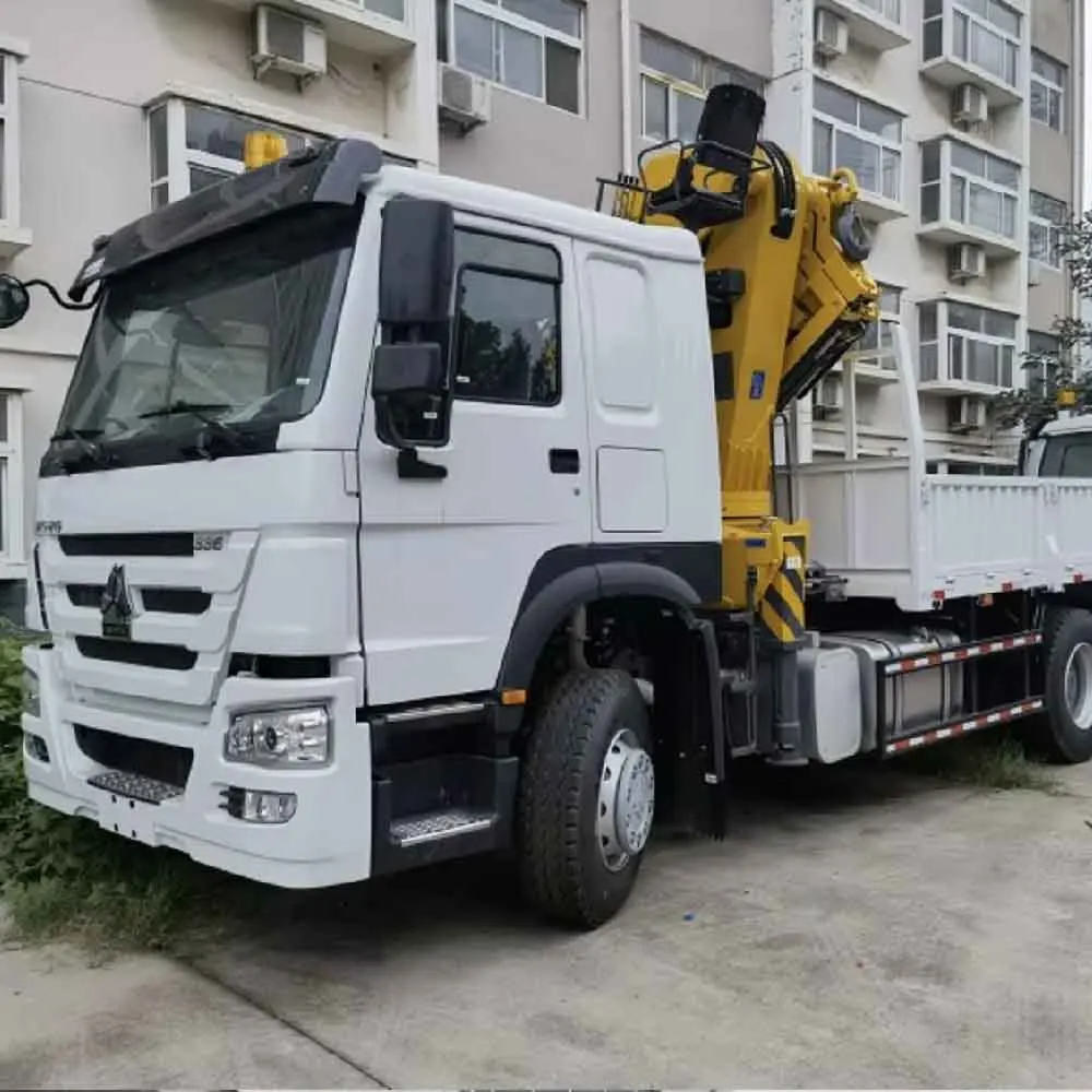 Телескопический подъемный кран 6x4 10 тонн 14