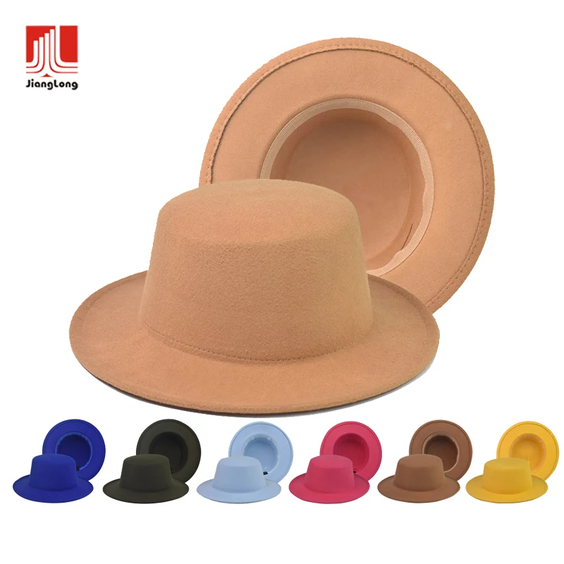 Фетровая шляпа для мальчиков и девочек, мягкая фетровая Федора, мягкая, повседневная, для начинающих ходить детей