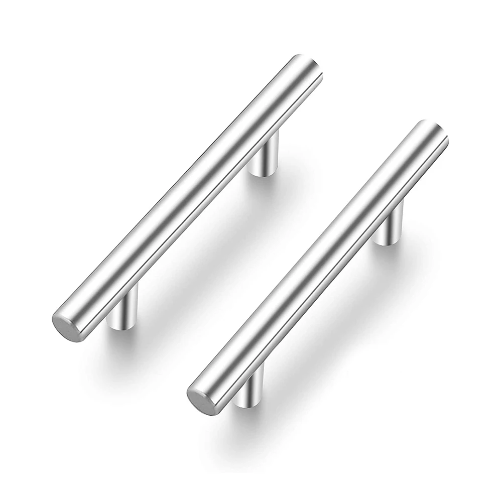 Stainless steel T bar Kitchen Cabinet drawer pull handle