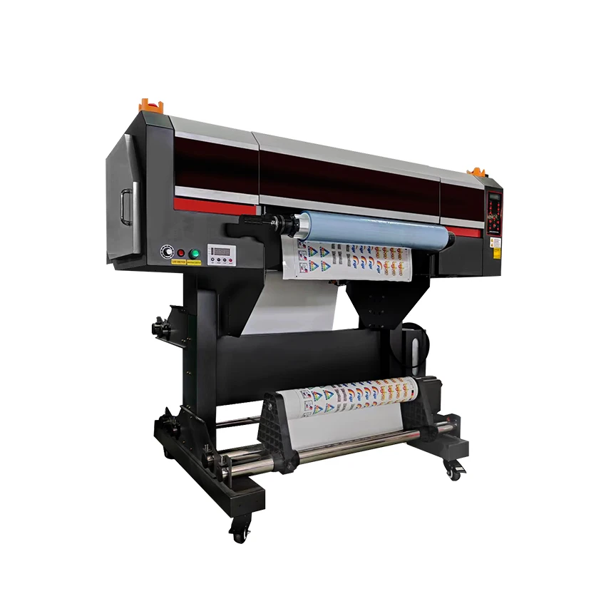 roll to roll printer 4pcs xp600  printheads UV DTF printer for Transfer Printing on Any Products by UV DTF