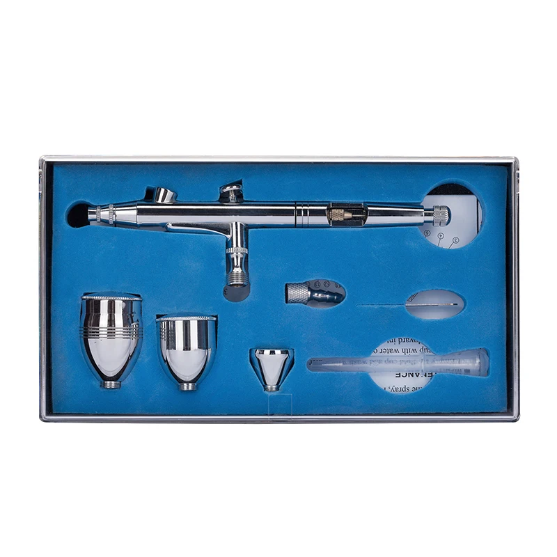 High quality airbrush kit AB-187 for painting, cake decoration, hobby and nails