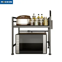 2022 Amazon 2 Tier Adjustable Kitchen Organizer Oven Stand Storage Organiser Microwave Shelf Rack Microwave Holder