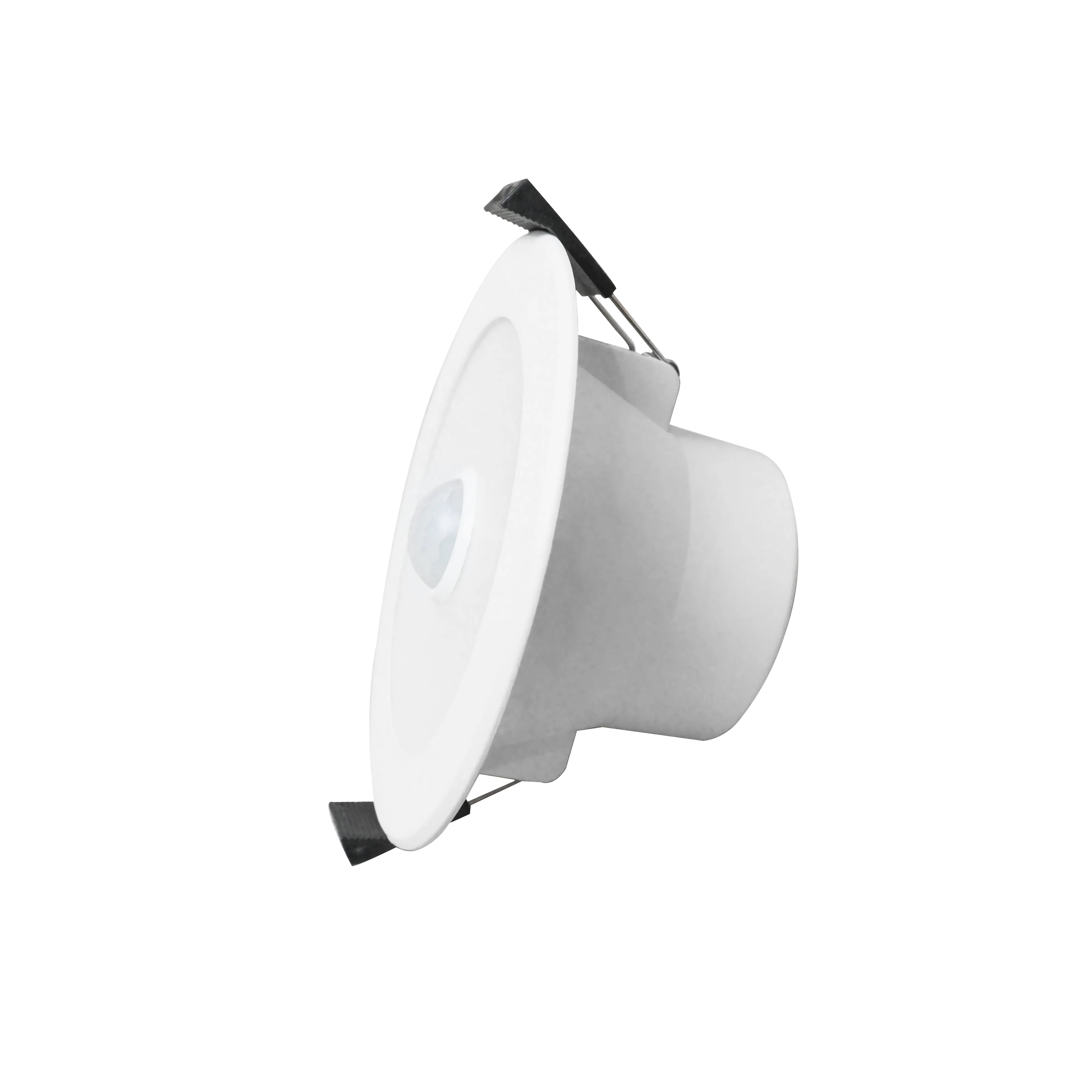 LED downlight Indoor PIR motion sensor 8/9W Microwave Flat Design Tri-colour LUX switchable V-0 flame rating lights