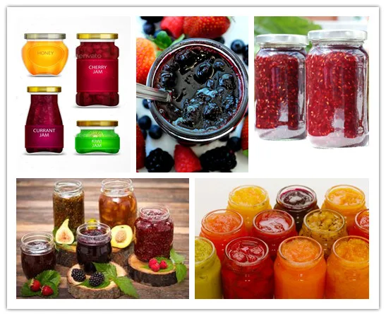 Automatic production line bottling line marmalade apricot jam filling machine