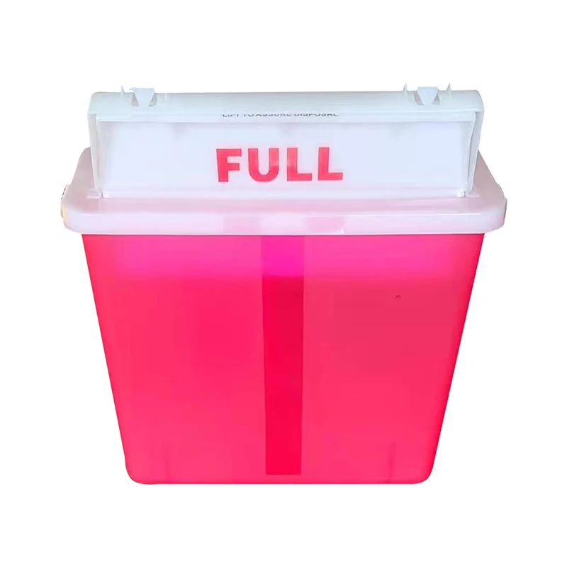 Corrosion Resistant High Quality Disposable Customized Sharp Container for Doctor