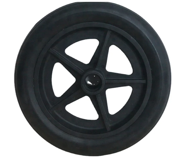 8 inch China wholesale solid pu foam wheel foam filled wheel