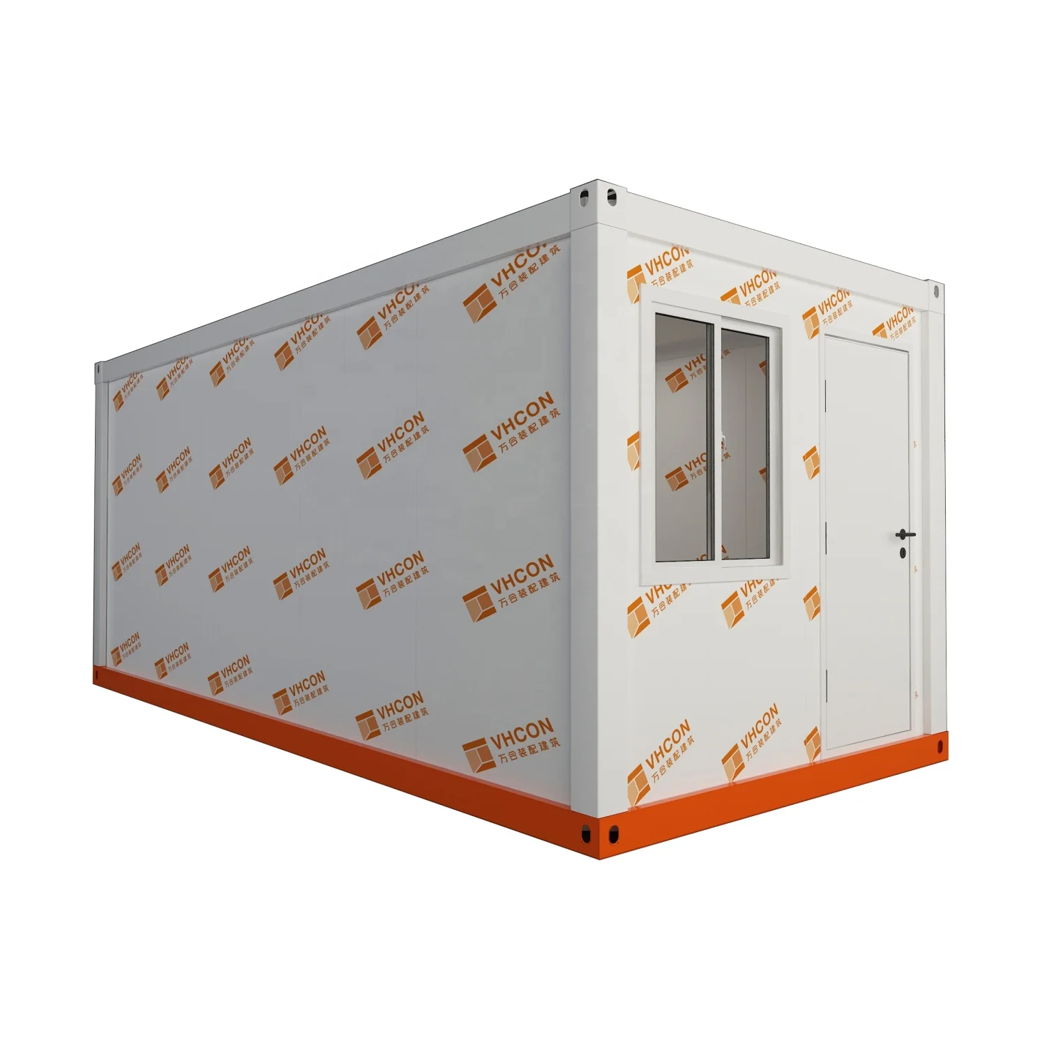 Chinese Cheap Price Kit Flat Pack Welded Fully Furnished Prefab Removable Fast Assemble Luxury House Foldable  Container 40FT