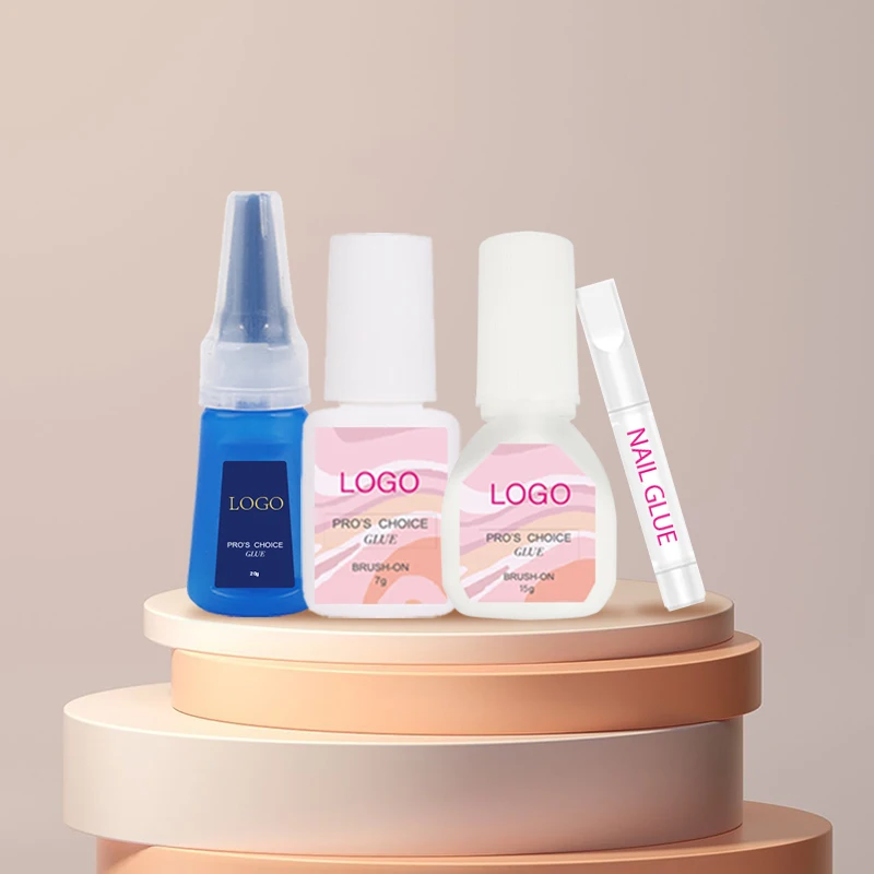 Wholesale New Product Nail Polish Glue Superior Quality Uv Lamp Nail Glue Gel For Diy On Nails With Glue