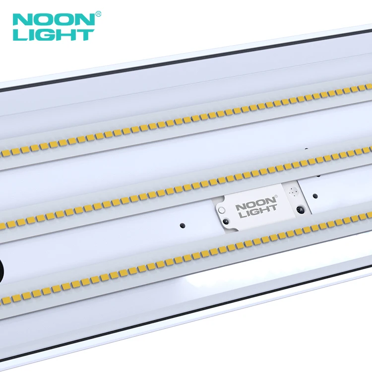 Noonlight 20W 30W 40W 10V Dimmable Sensor Cct Selectable Led Linear Light Emergency Battery Led Batten Light
