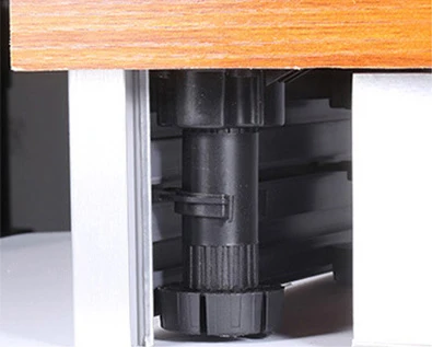 Adjustable Cabinet Leg Kitchen Furniture Legs Plastic Modern for Cabinet Round Plastic Adjustable Height Bed Legs