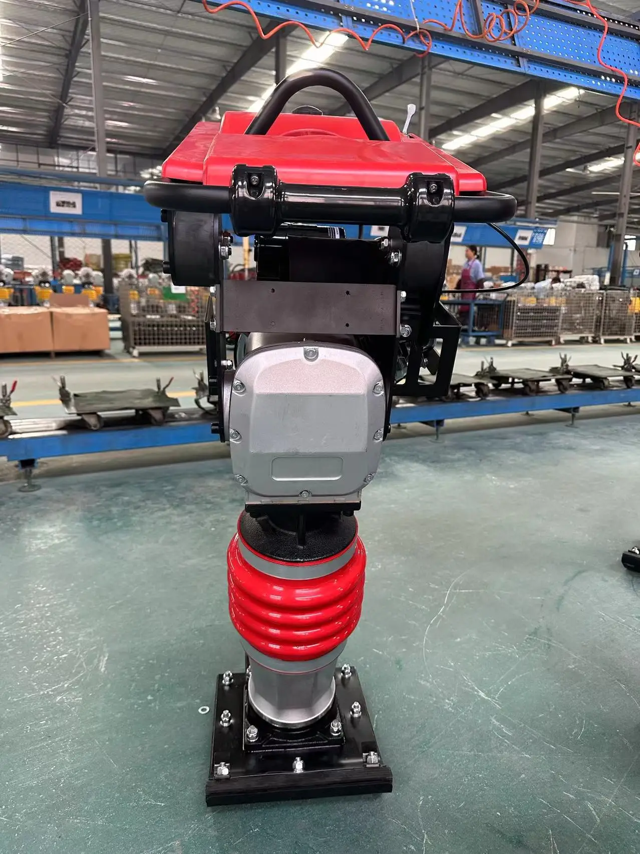 Cheap price tamping rammer Compactor Hammer Vibrating tamping rammer 80kgs monkey jump rammer