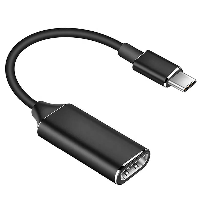 
USB Aluminum Converter Foil HD MI 19Pin Type C Adapter For Macbook Phone 