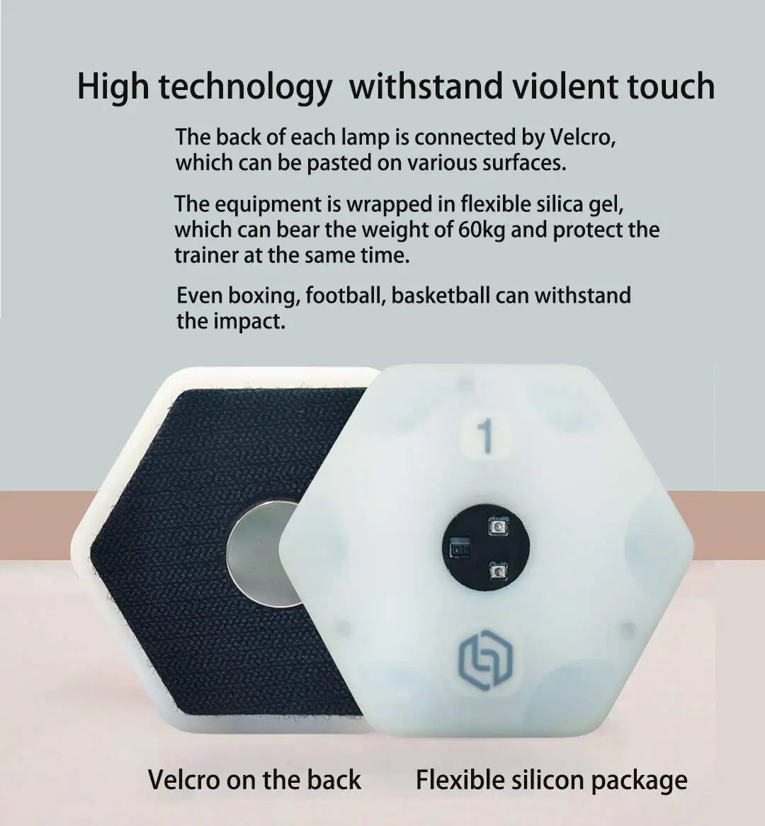 Новая версия Wi-Fi Bluetooth App, подсветка для тренировки реакции, фитнеса, 4/6/8 ламп