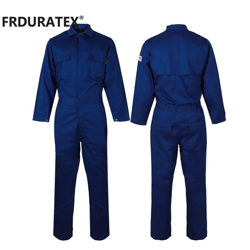 Wholesale Black Safety Fire Retardant Industrial workwear for mining Flame Retardant work wear coverall