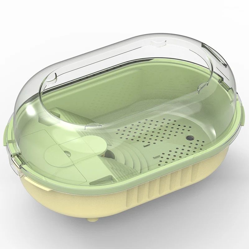 Sunsun Ecological Durable Turtle Tank Kit Tortoise Habitat Aquarium Plastic Aquatic Turtle Tank Set