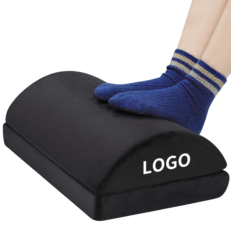 Foot Rest for Under Desk at Footrest with 2 Adjustable Heights for Car,Home and Office to Relieve
