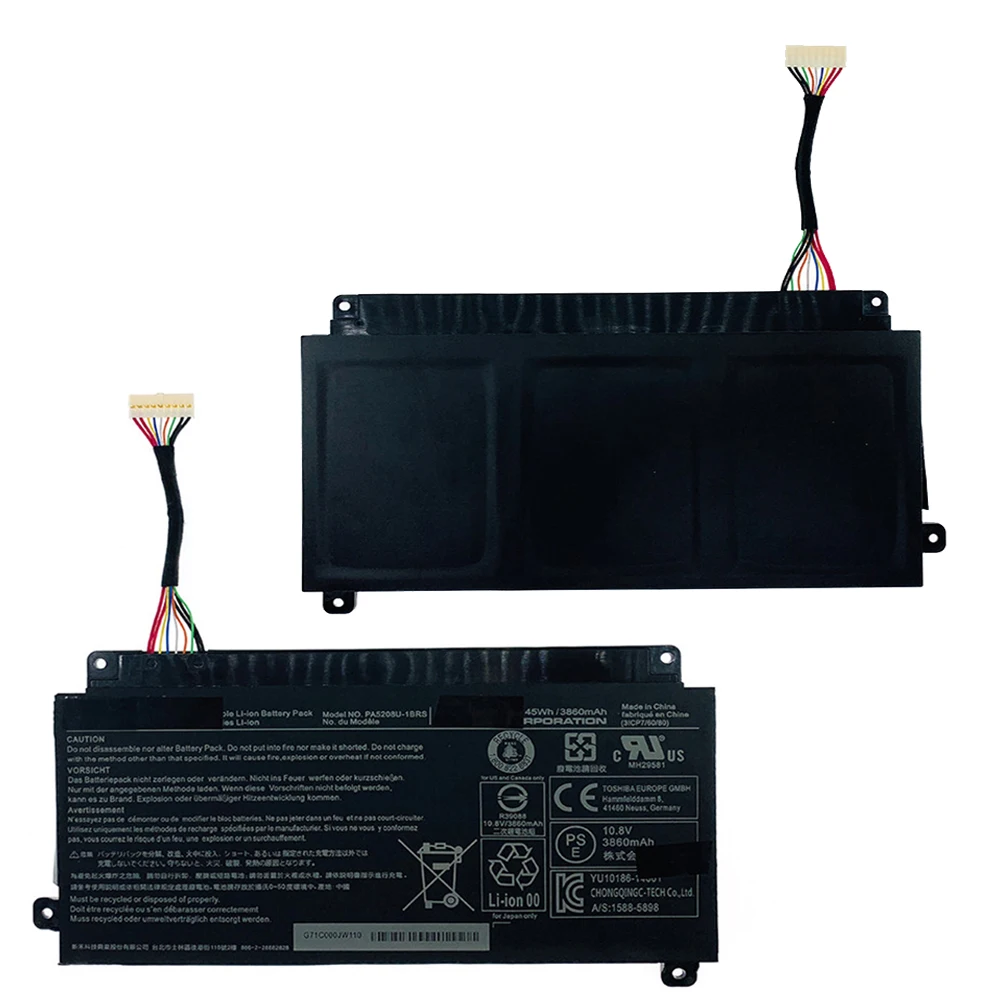 45Wh PA5208U-1BRS Battery For Toshiba Satellite E45W P55W Chromebook CB35-B Rechargeable Li-Polymer Laptop Battery