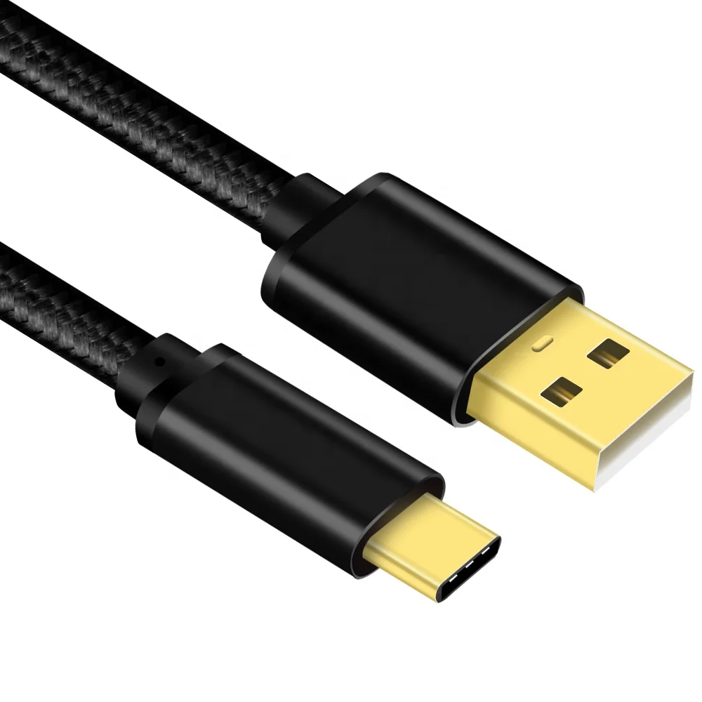  Высокое качество Позолоченные разъемы USB Тип C до 2.0A 480 Мбит/с скорость передачи данных синхронизации 3A кабель для быстродействующего зарядного устройства телефонов на базе Android с