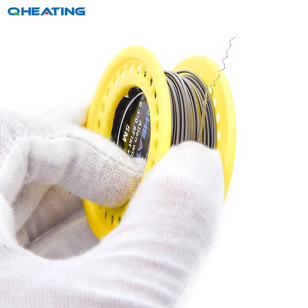 Huge Vape Electronic Cigarette Ni80 wire Prebuilt Alien Fused Clapton Wire Coil