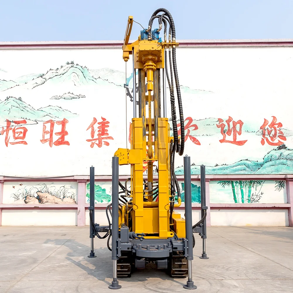 Hengwang 100m 200m 300m 400m 500m water drilling machine water well drilling machine for sale