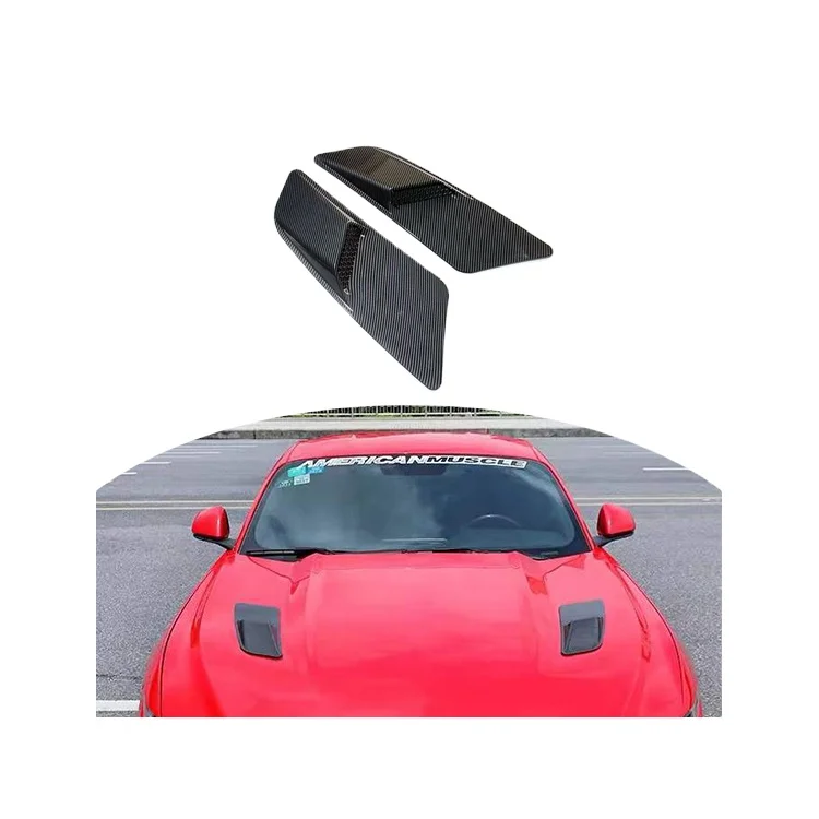 Car Modification Front Engine Air Outlet Cover vent For Ford Mustang Exterior Accessories