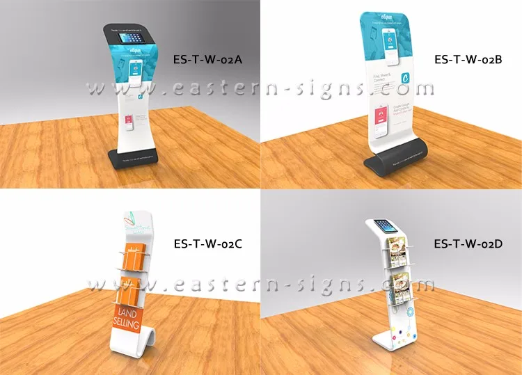 China professional aluminum trade show display indoor quick show lcd tv stand design